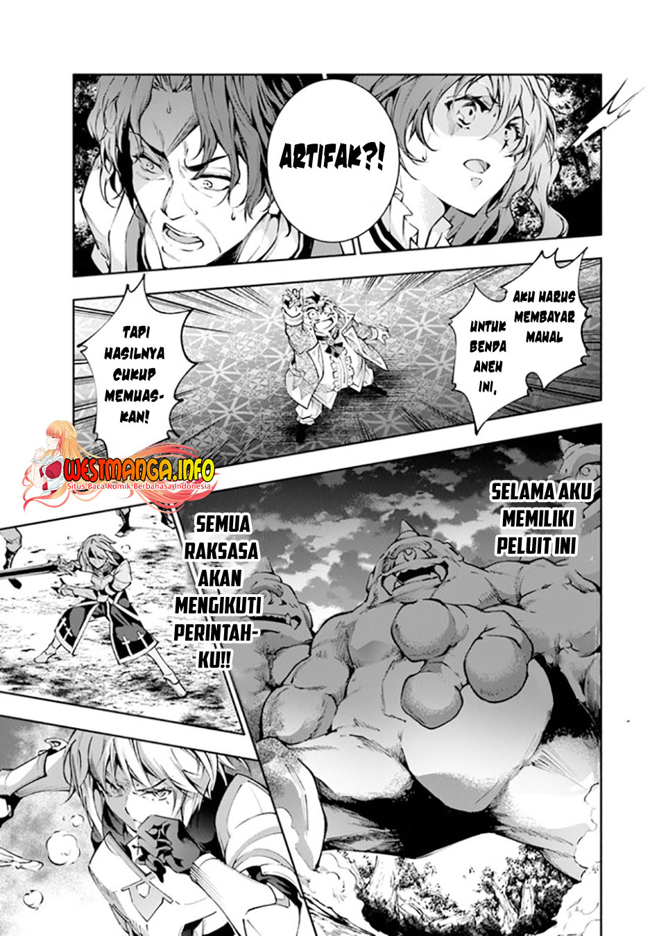 Kamigami ni Sodaterare Shimo no, Saikyou to Naru Chapter 21 Bahasa Indonesia